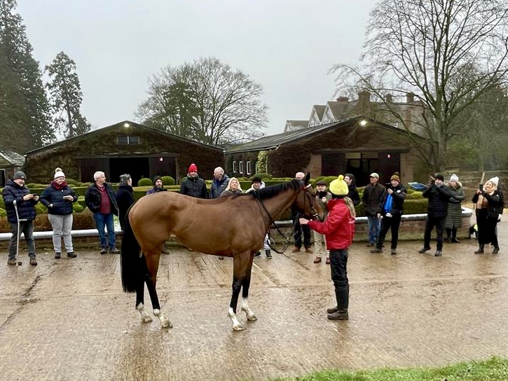 A morning with Charlie Fellowes and Churchill Rose