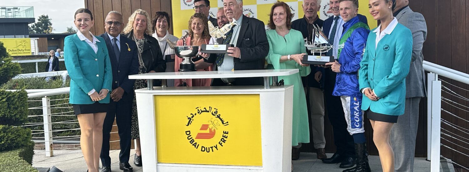 Mustazeed WINS the Dubai Duty Free Handicap
